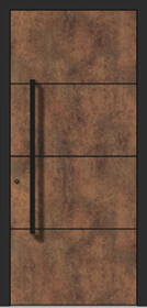 Entrance Door wood-stone HS902E