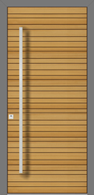 Entrance Door wood-stone HS941
