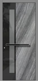 Entrance Door wood-stone HS954