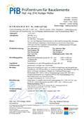 Certifikat RC3 DOORS